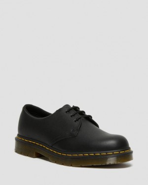 Zapatos Dr Martens 1461 Slip Resistant Cuero Oxford Hombre Negras | España_Dr63250